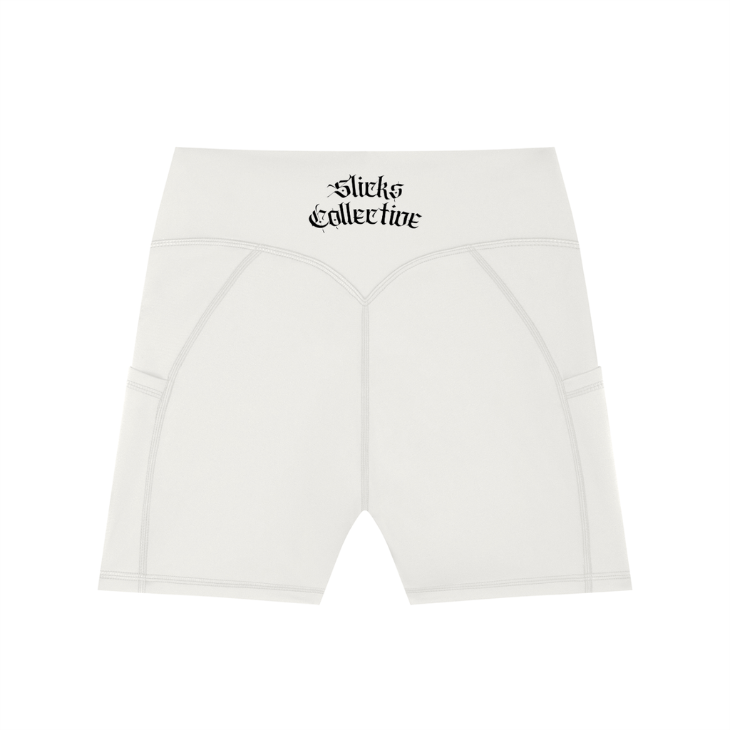 High-Waisted Pocket Biker Shorts - *Rise*