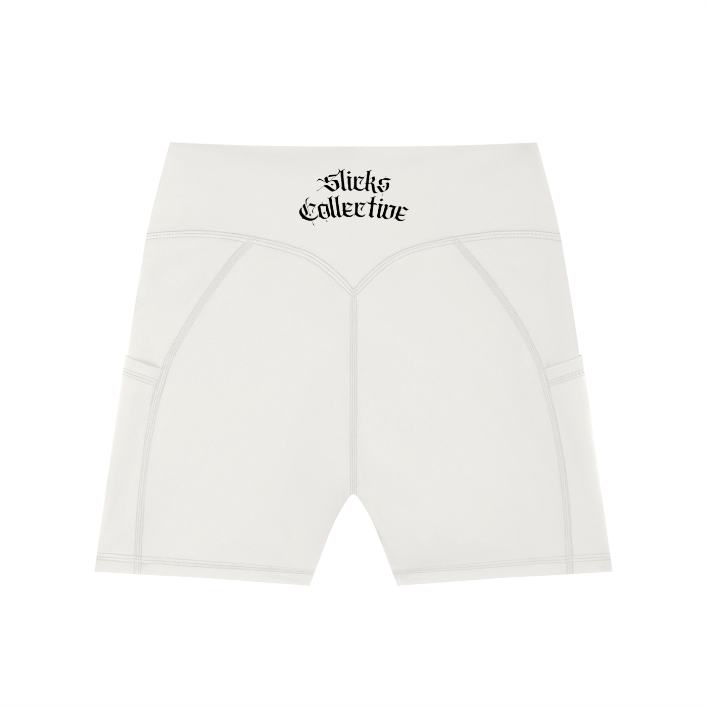 High-Waisted Pocket Biker Shorts - *Rise*