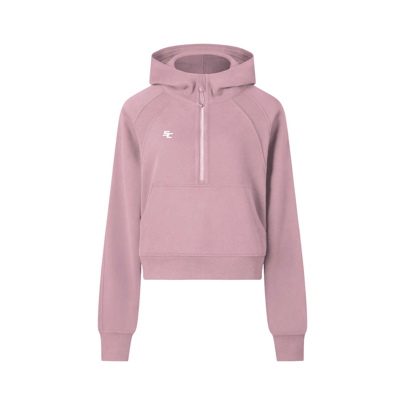 Cropped SC Half-Zip Hoodie