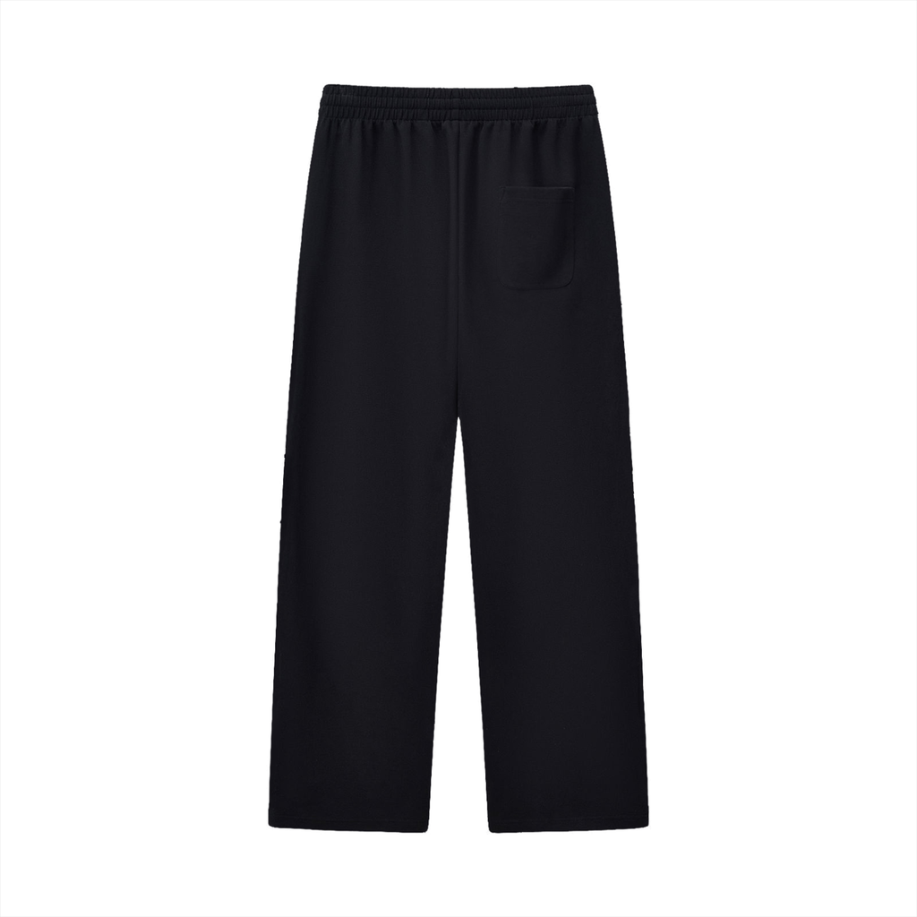 Curved Stripe Straight Sweatpants - *Signature*