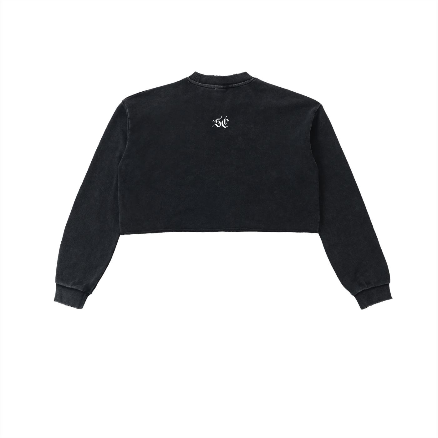 Snow Washed Cropped Sweatshirt - *Signature*