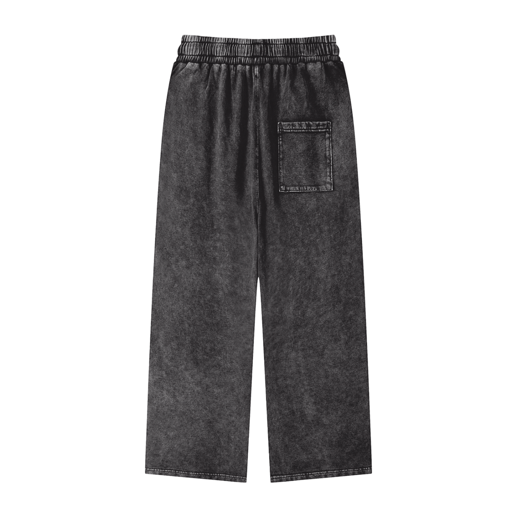 Snow Washed Straight Leg Pants - *Signature*