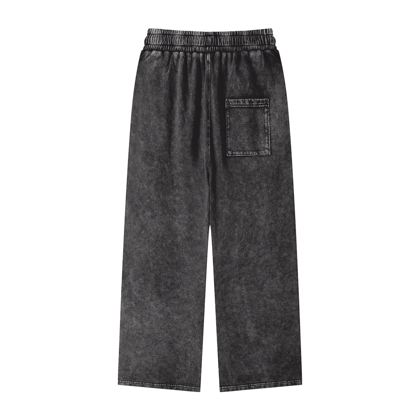 Snow Washed Straight Leg Pants - *Signature*