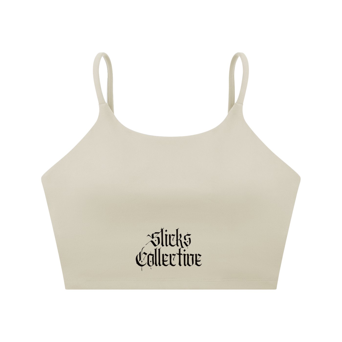 Spaghetti Strap Yoga Sports Bra - *Signature*