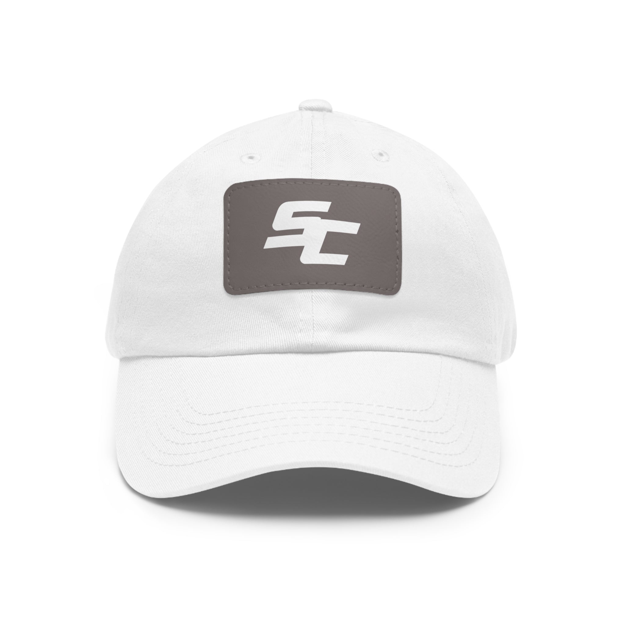 Leather Patch Dad Hat