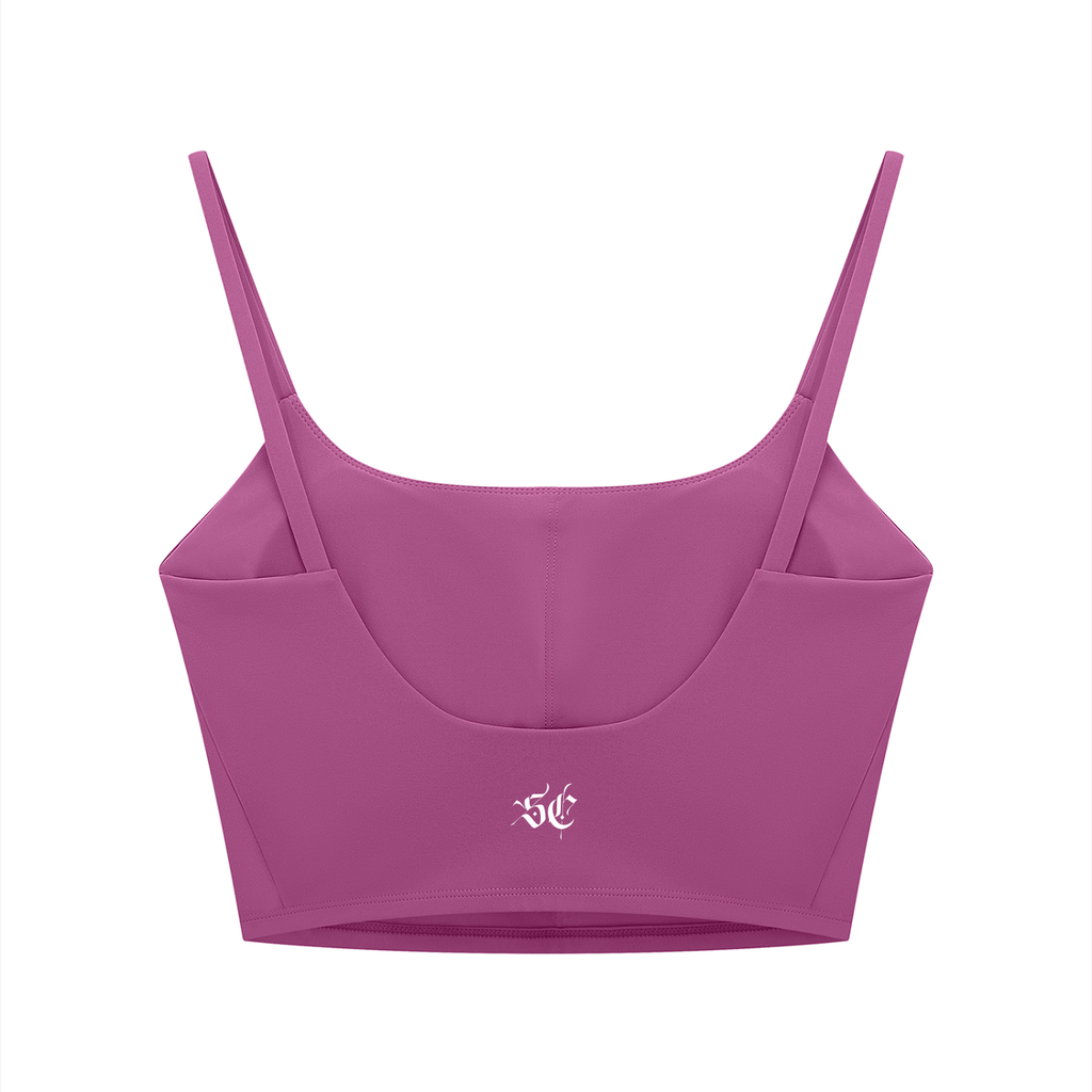 Women's Solid Color Sports Bra - *Signature*