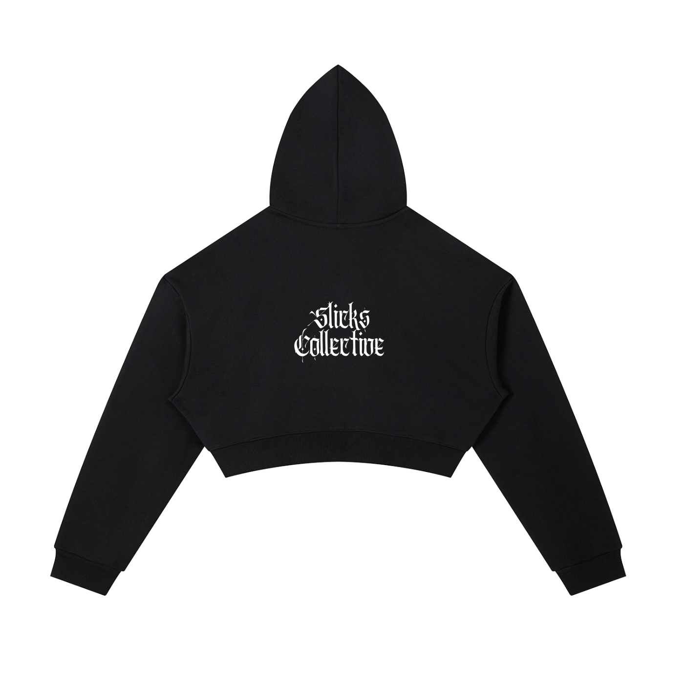 Essential Cropped Zip Hoodie - *Signature*