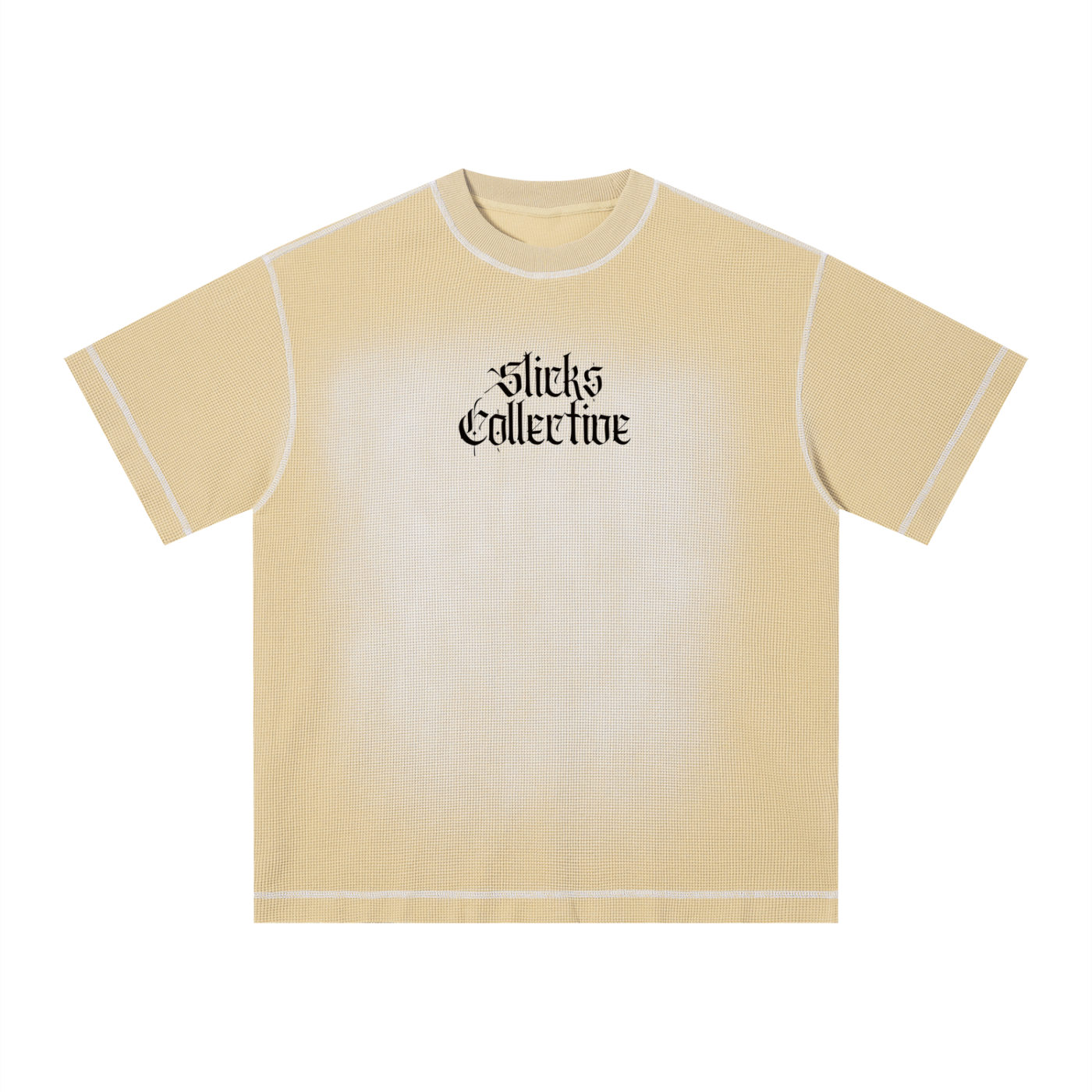 Sunfade Waffle Boxy Tee - *Signature*