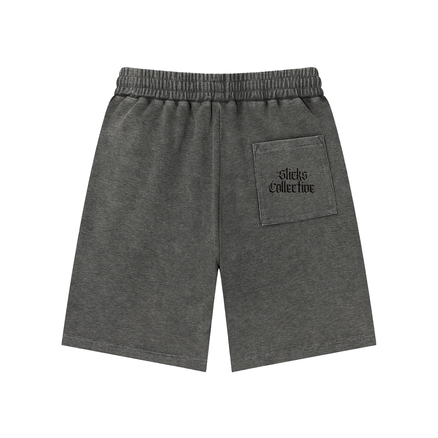 Dark Canvas Knit Leisure Shorts