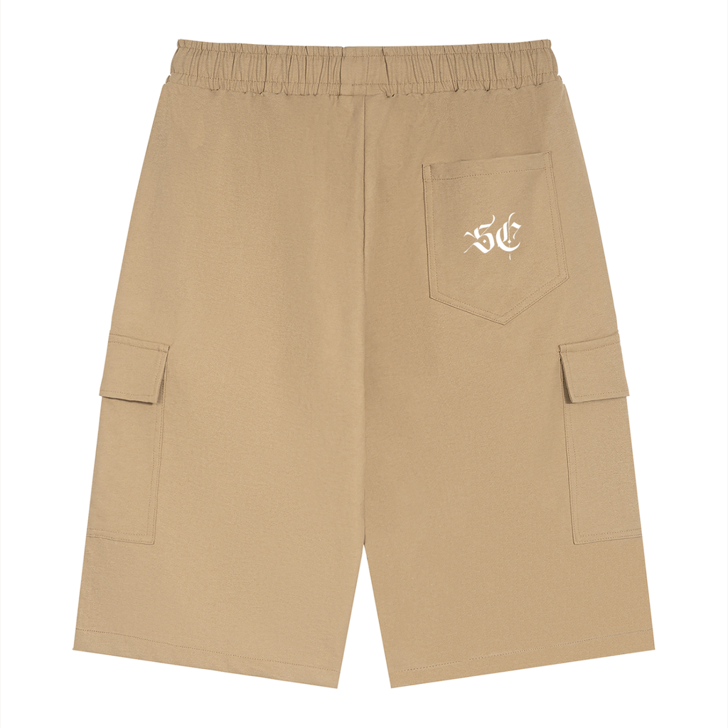 Drawstring Cargo Shorts - *Signature*