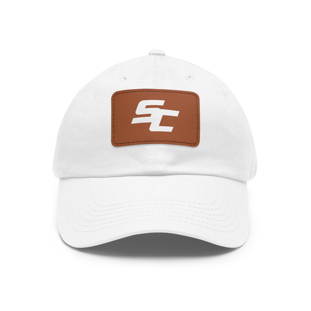 Leather Patch Dad Hat
