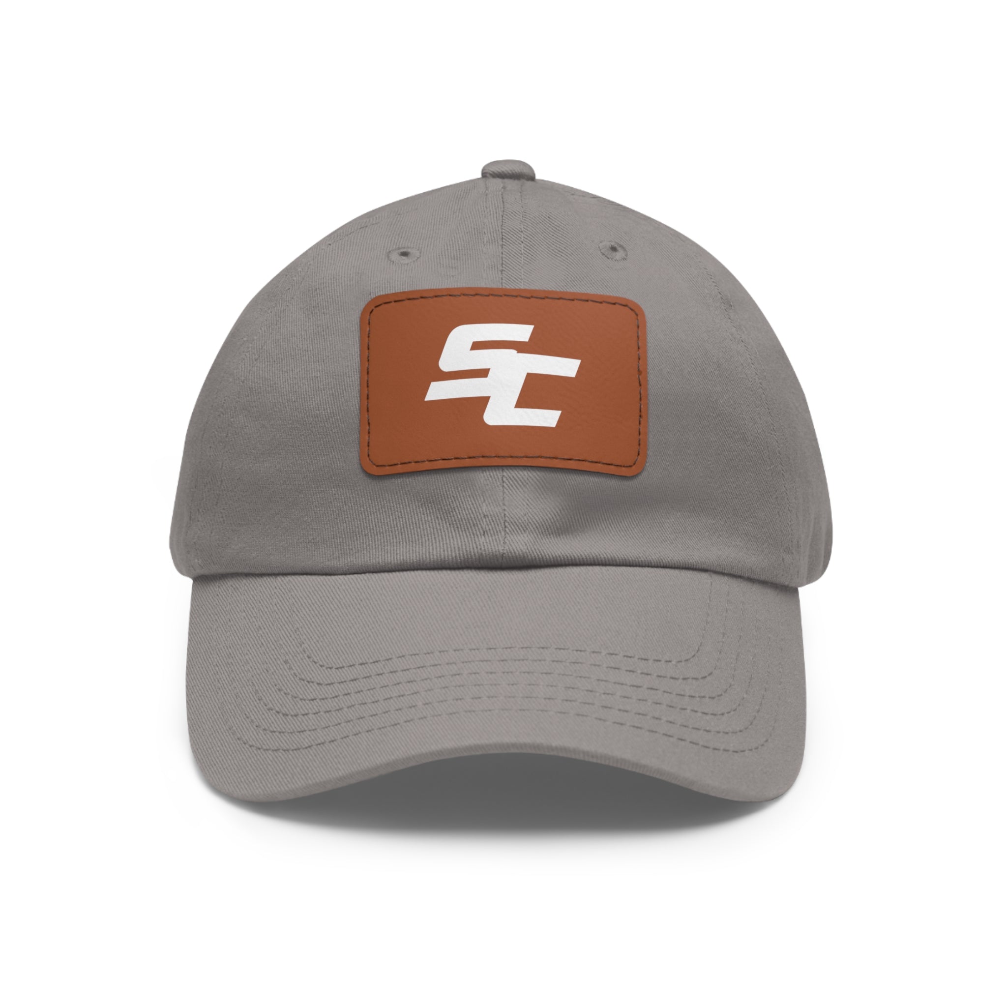 Leather Patch Dad Hat