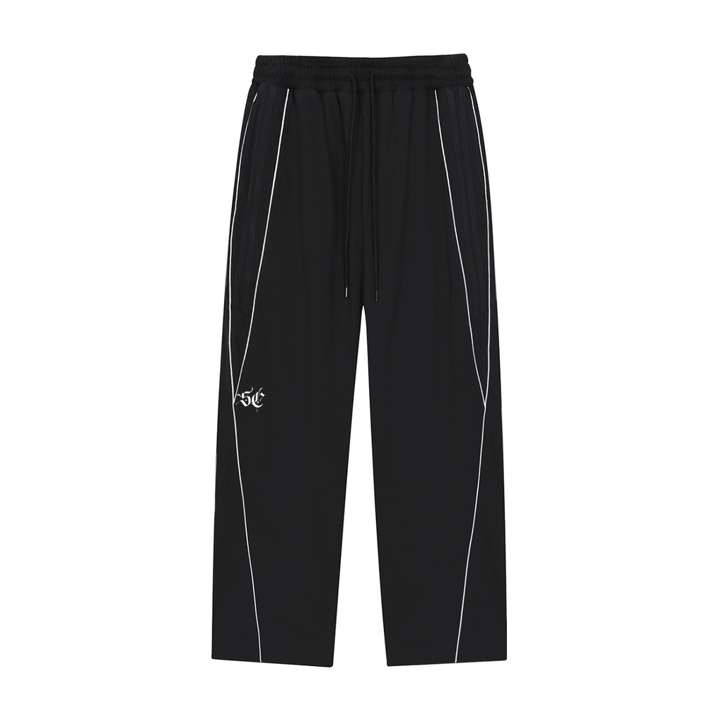 Reflection Striped Straight-Leg Sweatpants - *Signature*