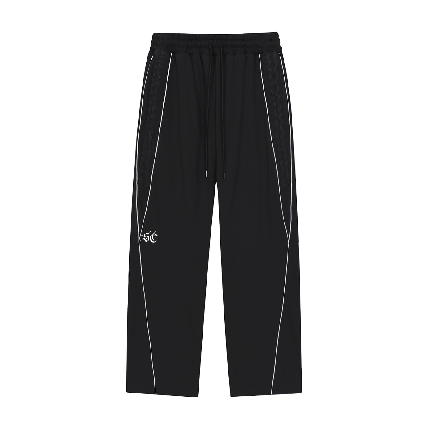 Reflection Striped Straight-Leg Sweatpants - *Signature*