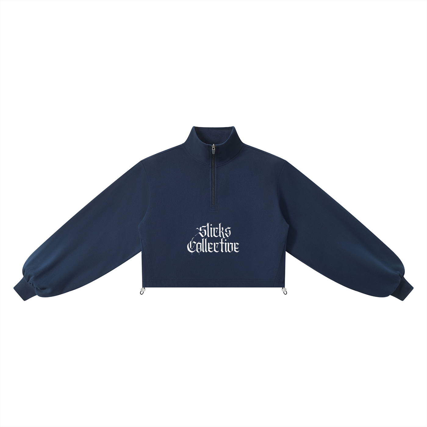 Halo Cropped Quarter Sweatshirt