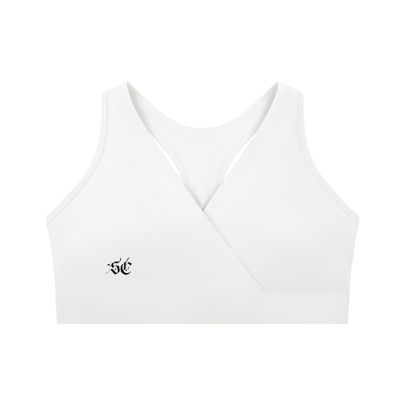 Crossover V-Neck Sports Bra - *Signature*