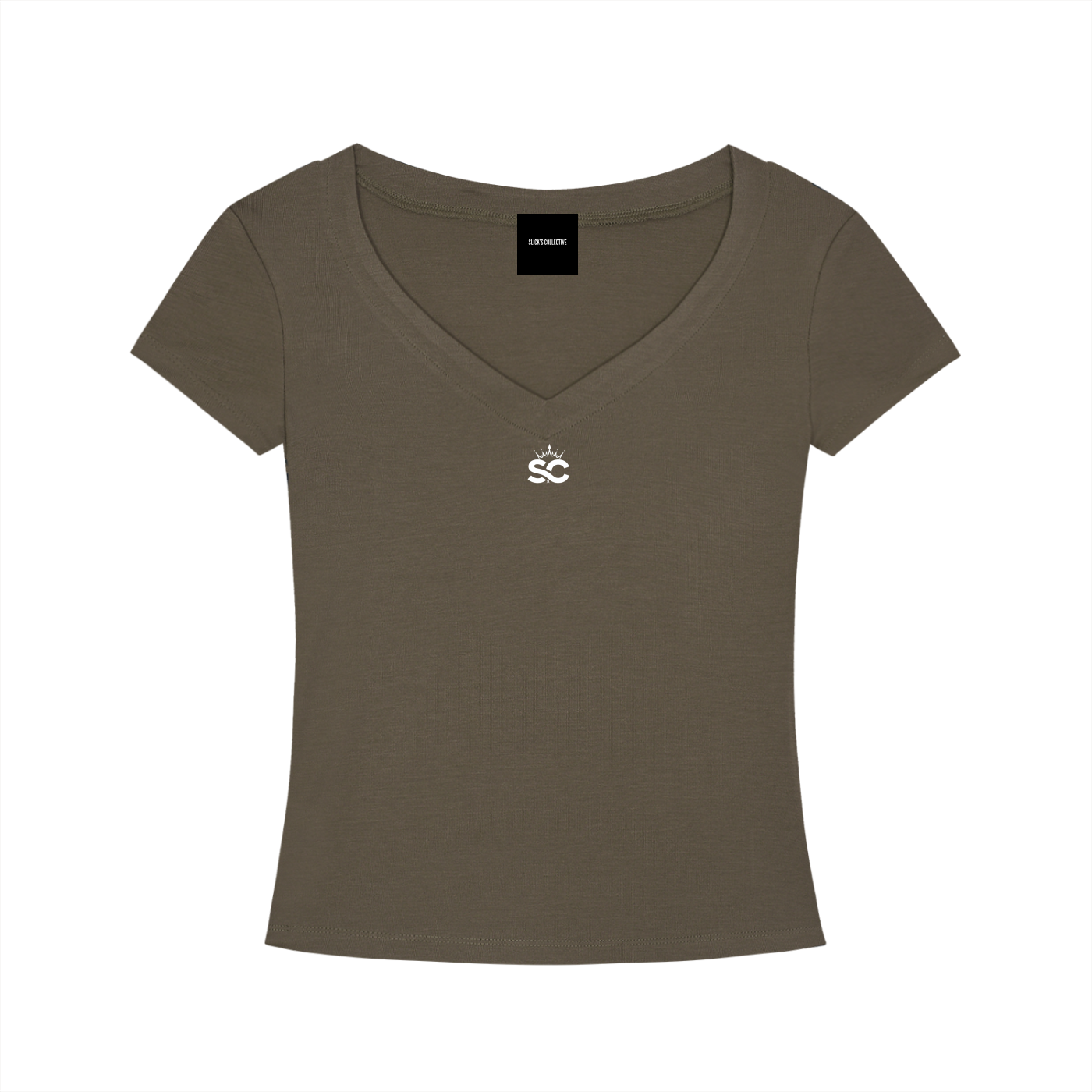 Slim Fit V-Neck Shirt - *Rise*