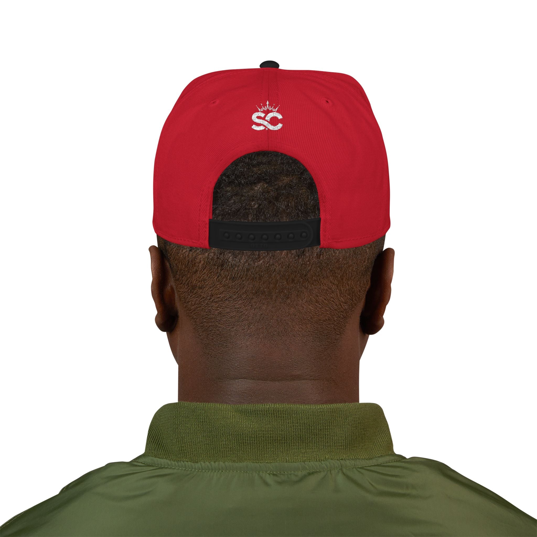 Embroidered Snapback Hat – *Rise* Logo