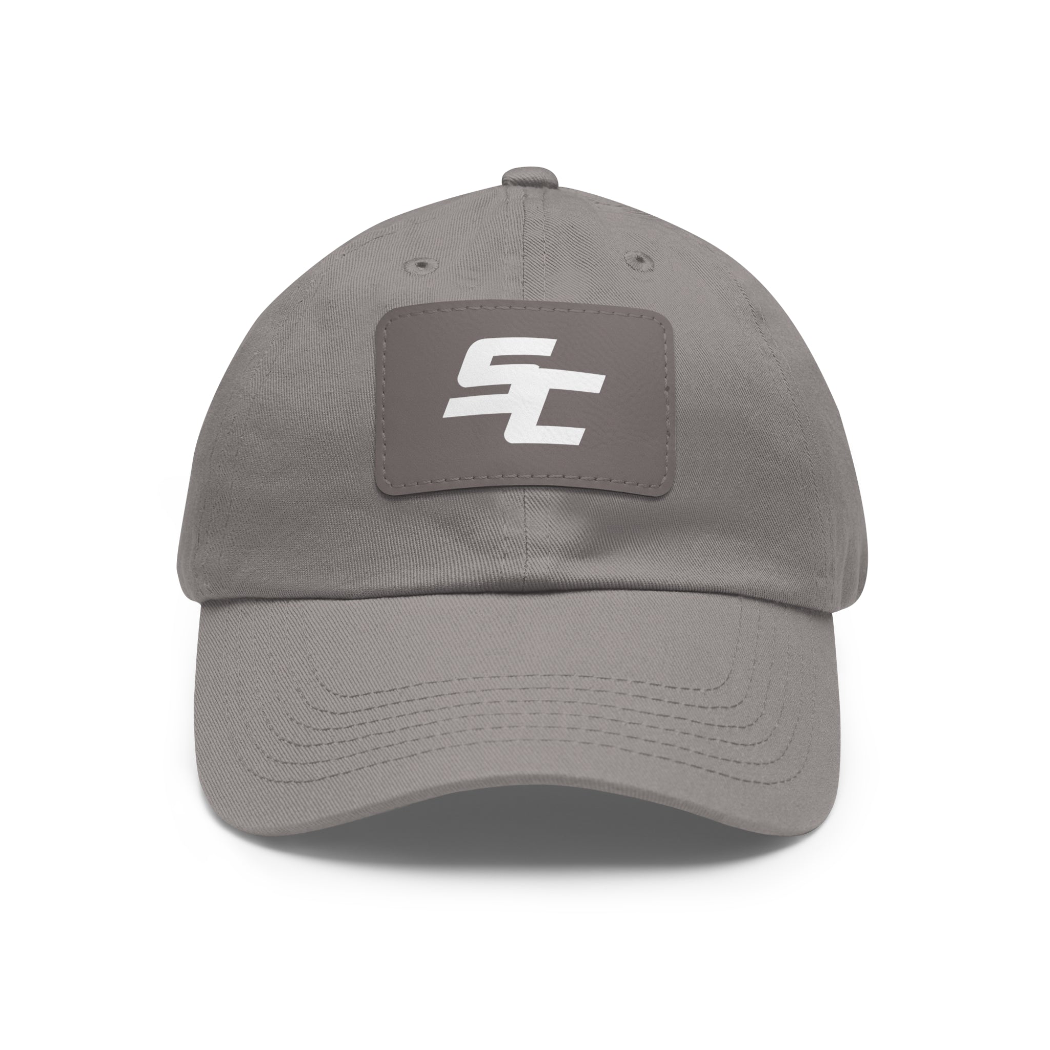 Leather Patch Dad Hat