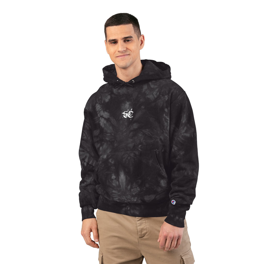Embroidered SC Champion Tie-Dye Hoodie - *Signature*