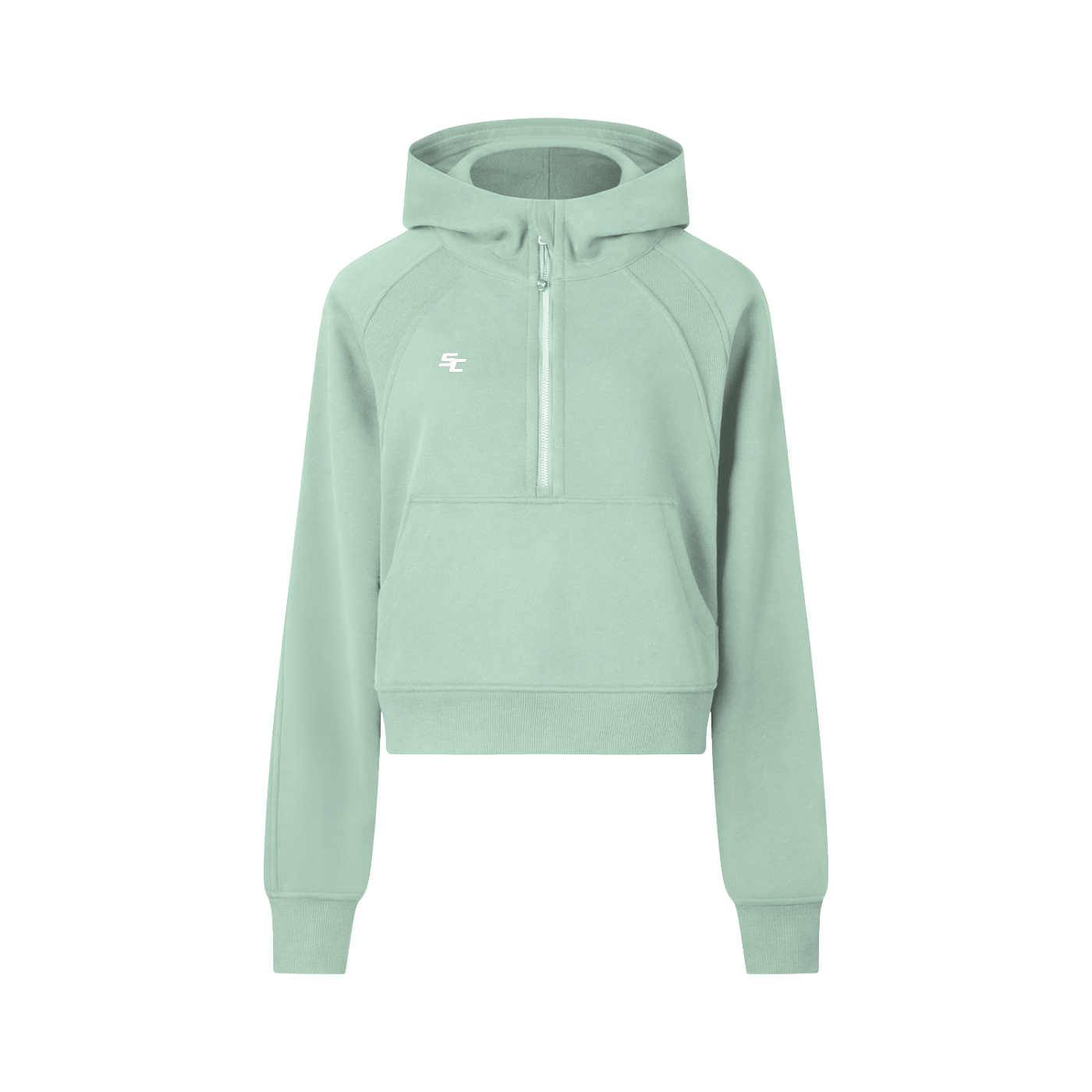 Cropped SC Half-Zip Hoodie