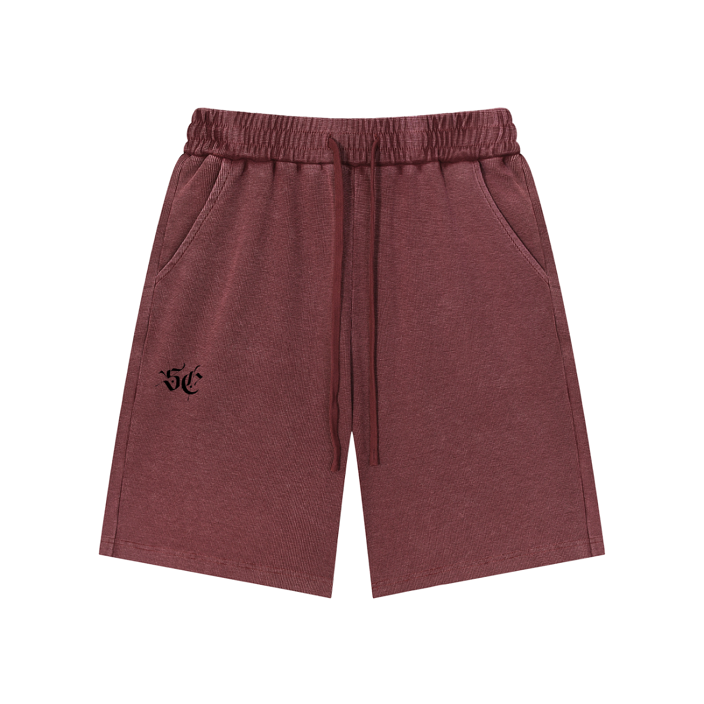 Dark Canvas Knit Leisure Shorts