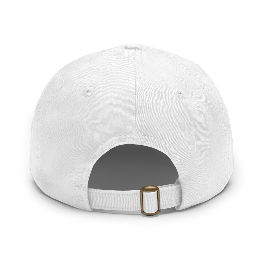 Leather Patch Dad Hat