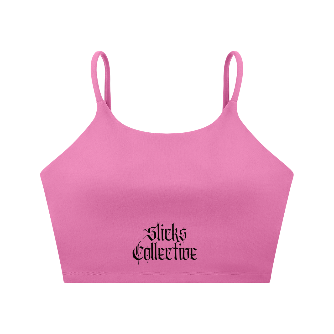 Spaghetti Strap Yoga Sports Bra - *Signature*