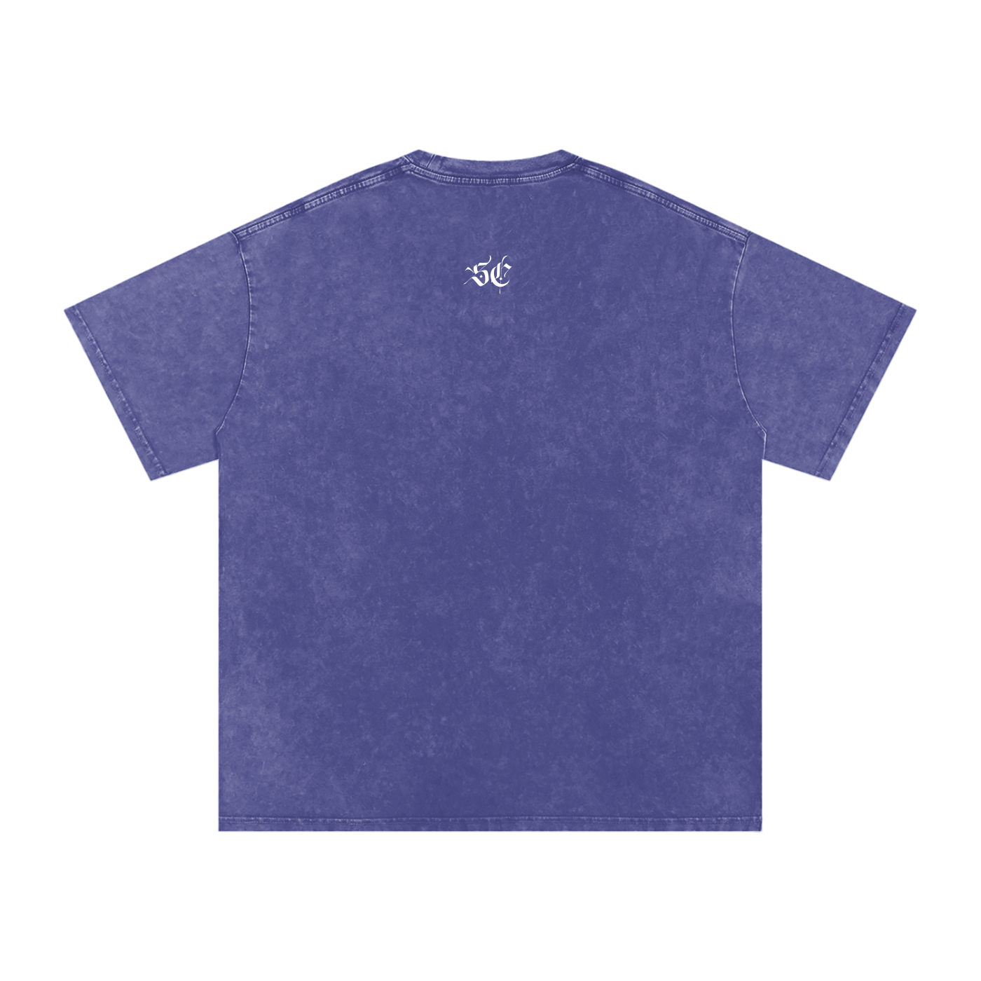 Snow Washed Oversized Cotton Tee