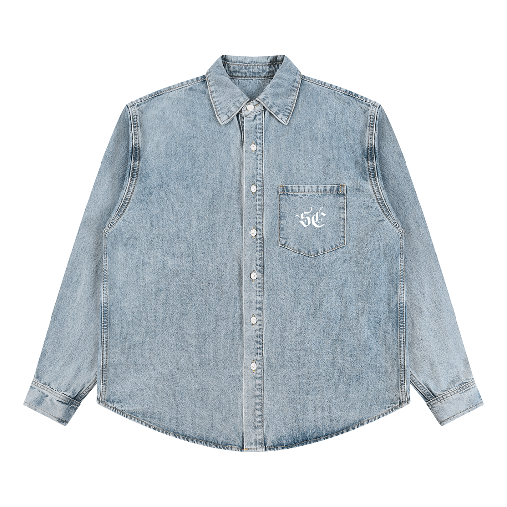 Vintage Wash Denim Shirt - *Signature*