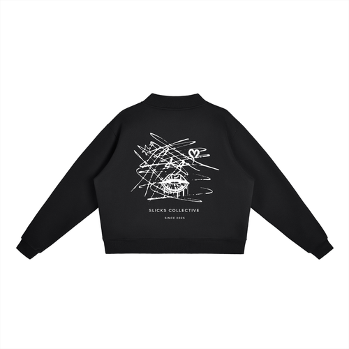 Empower Essential Fleece Mock-Neck Crew Sweatshirt