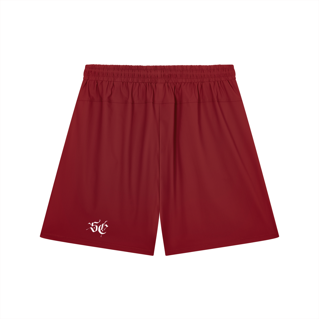 Lightweight Mesh Drawstring Shorts - *Signature*