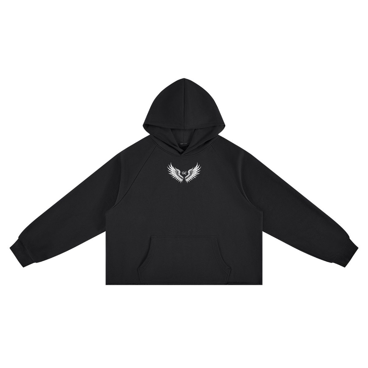 Faded Blueprint Boxy Hoodie