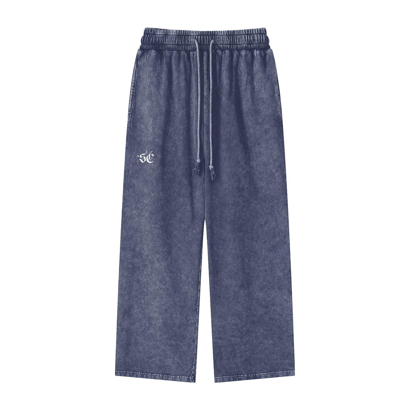 Snow Washed Straight Leg Pants - *Signature*