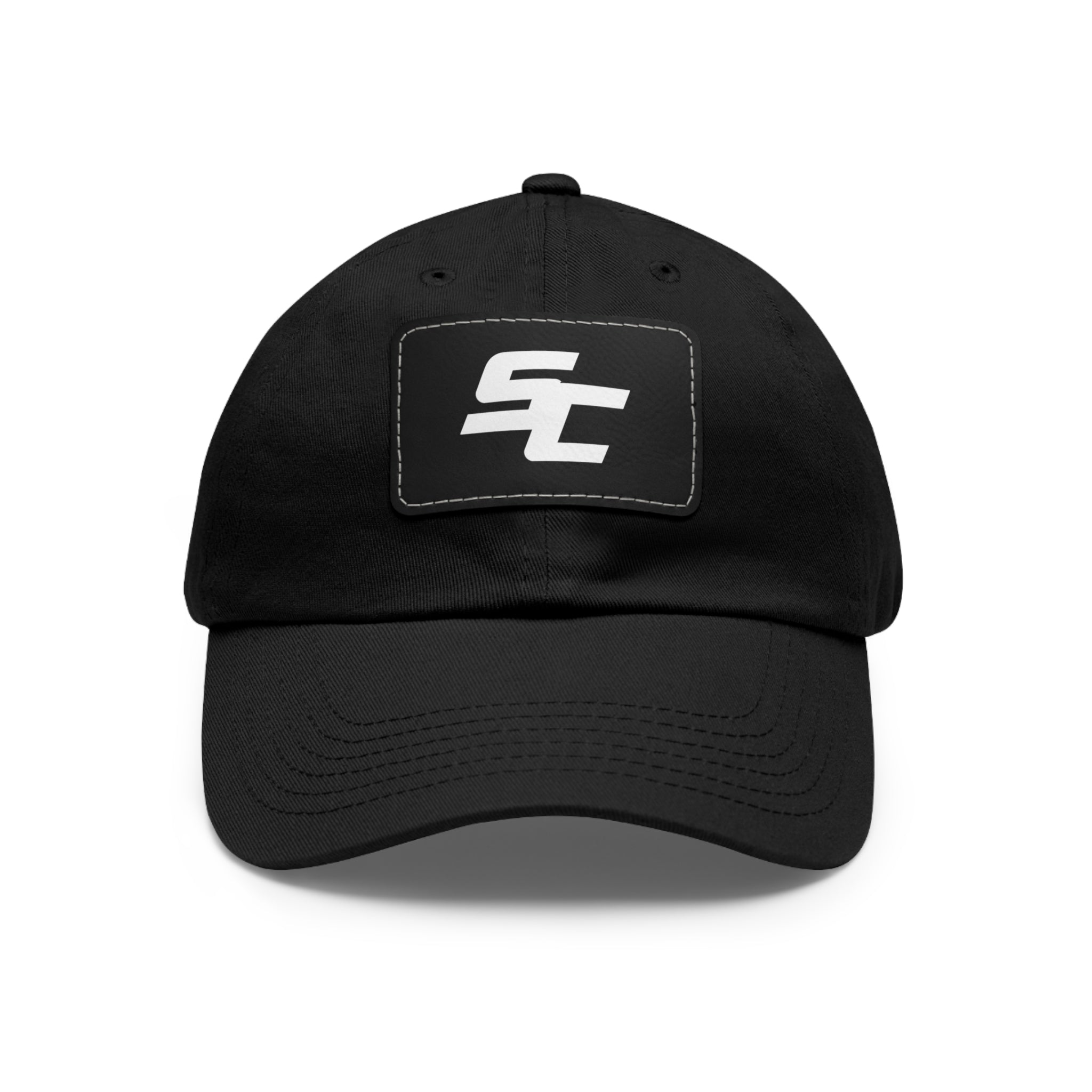 Leather Patch Dad Hat