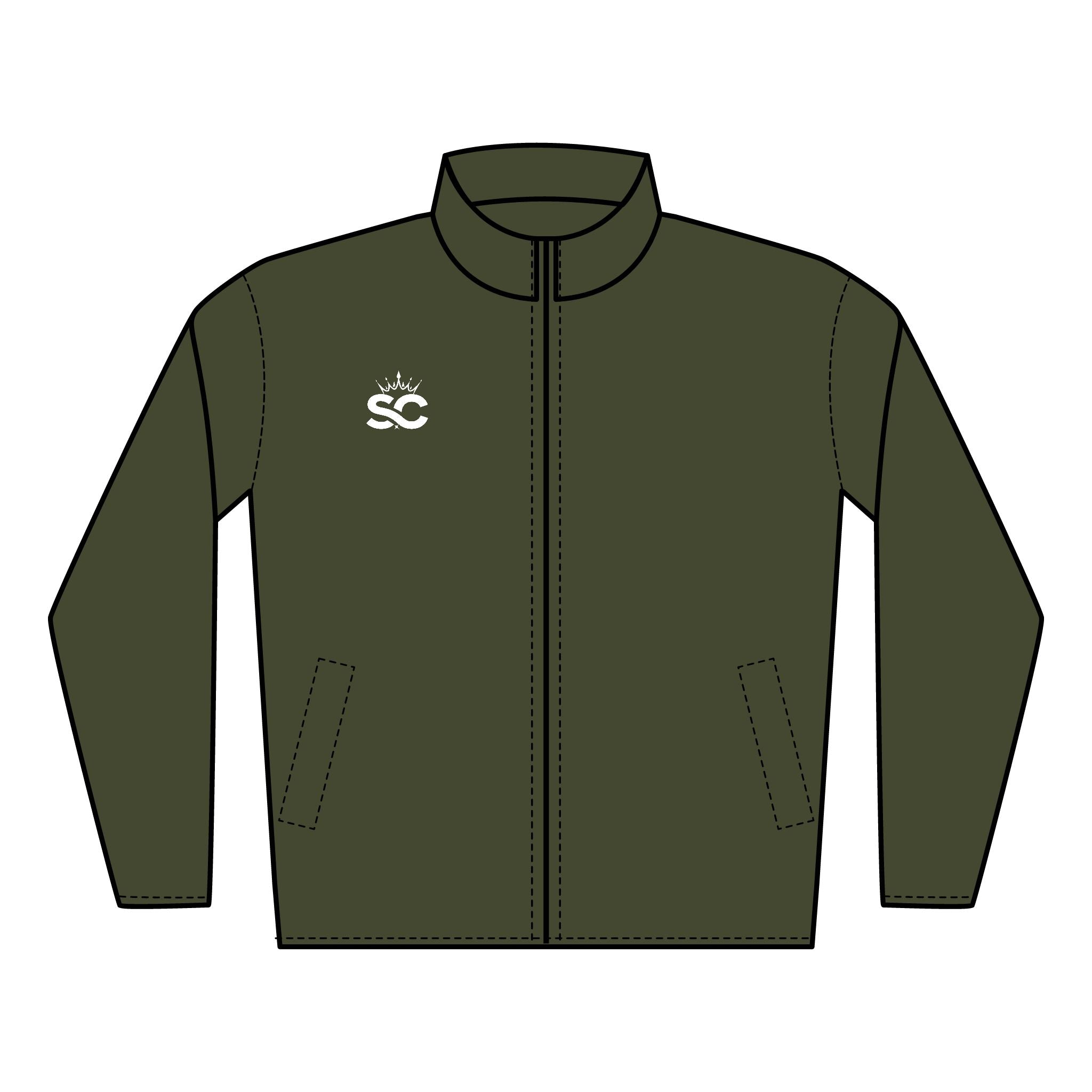 Embroideered Quilted Full-Zip Jacket - *Rise*