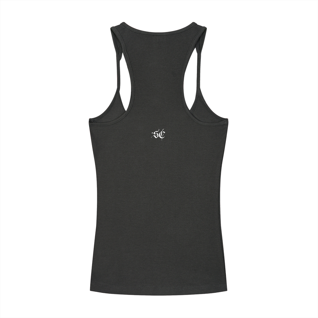 Slim Fit Ribbed Racerback Tank - *Signature*
