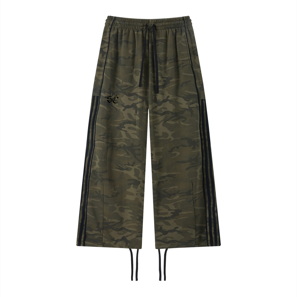 Camo Wide Leg Sweatpants