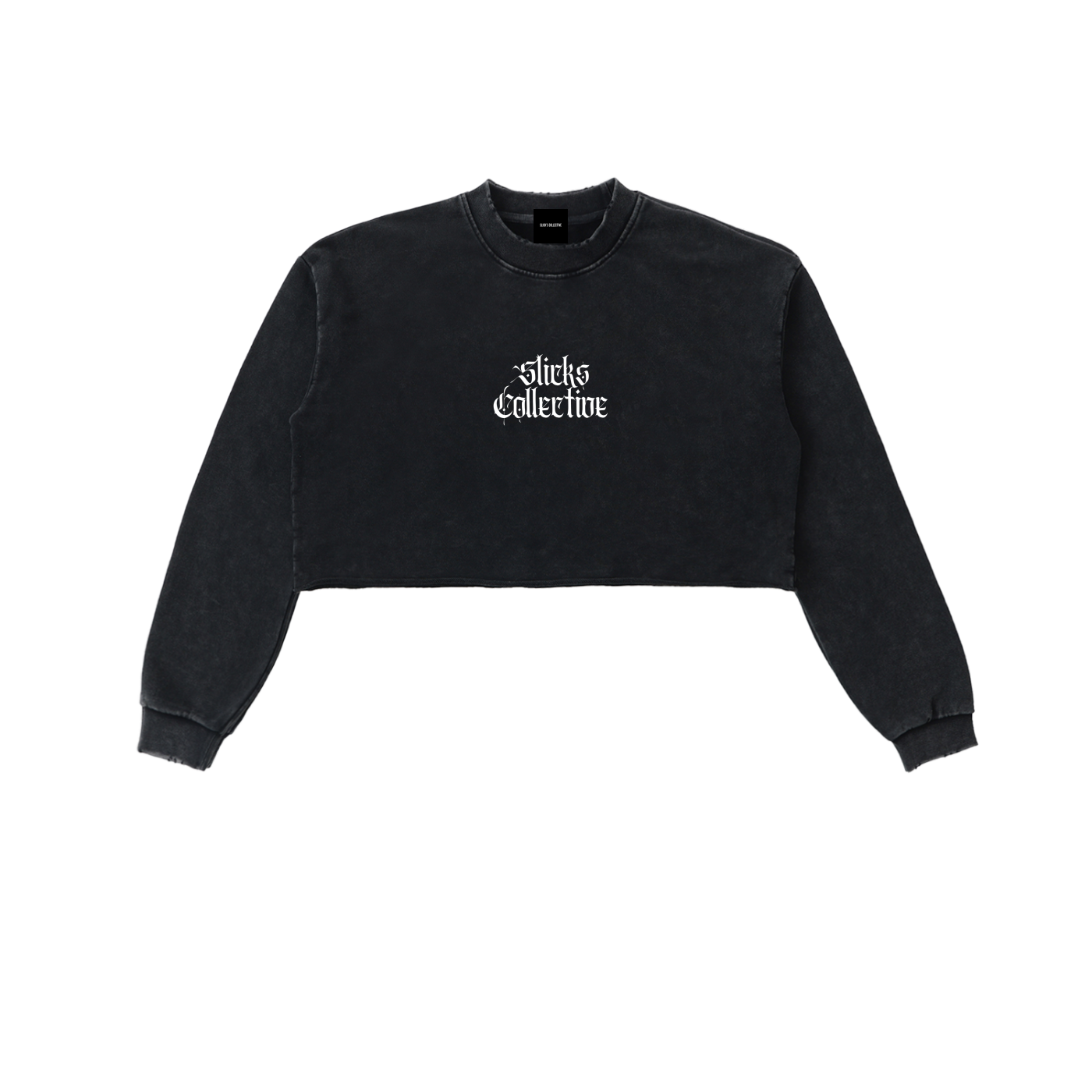 Snow Washed Cropped Sweatshirt - *Signature*