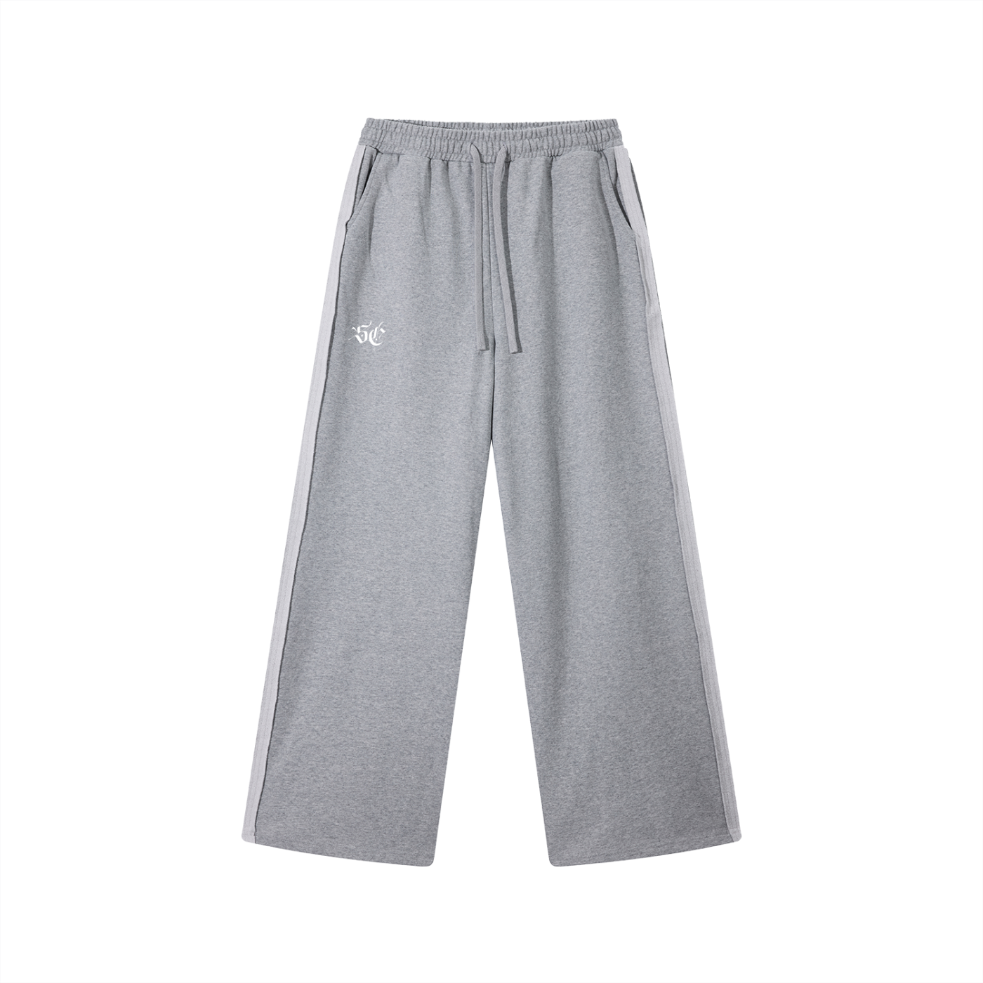 Contrast Tape Straight-Leg Sweatpants - *Signature*