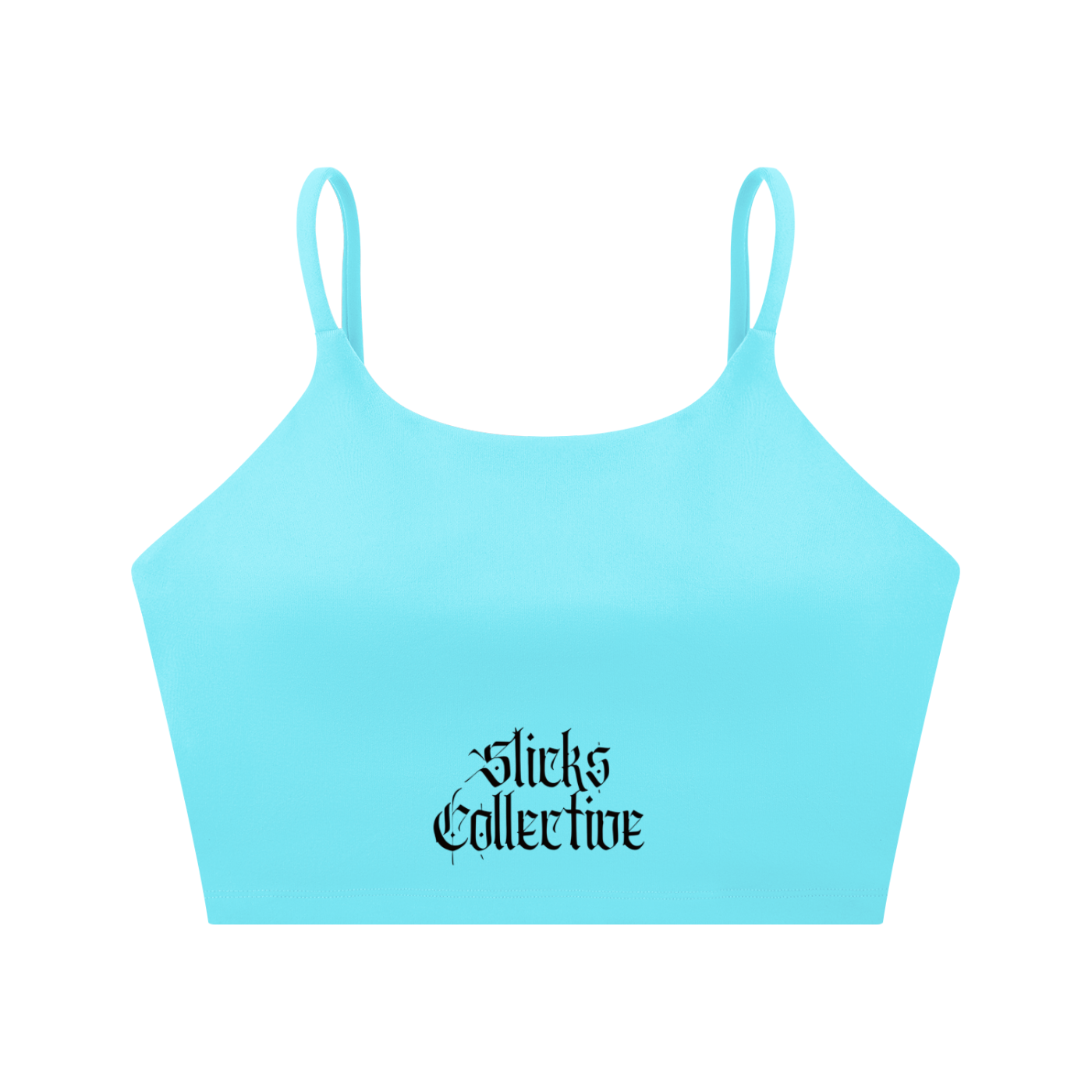 Spaghetti Strap Yoga Sports Bra - *Signature*