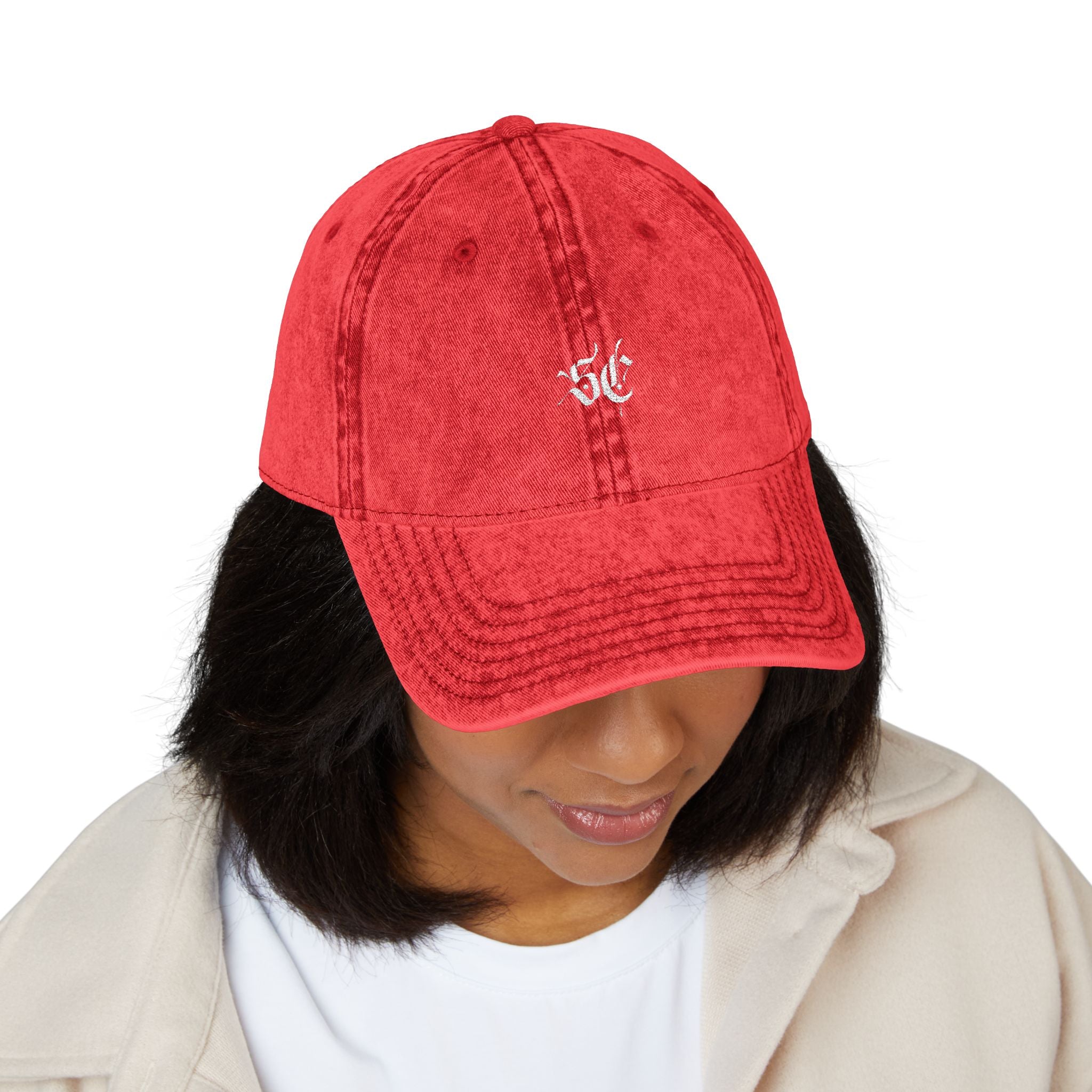 Vintage Embroidered Hat — *Signature*
