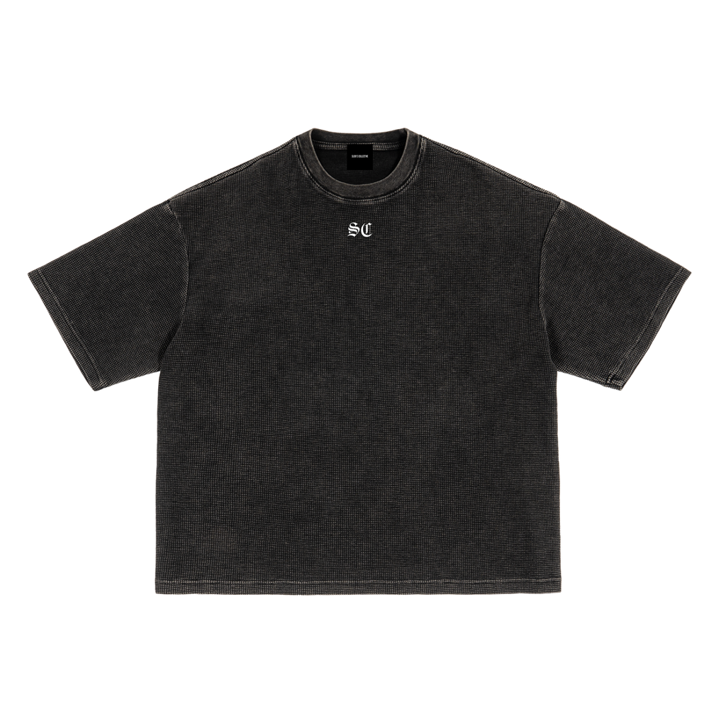 Waffle Tee - *Old English*