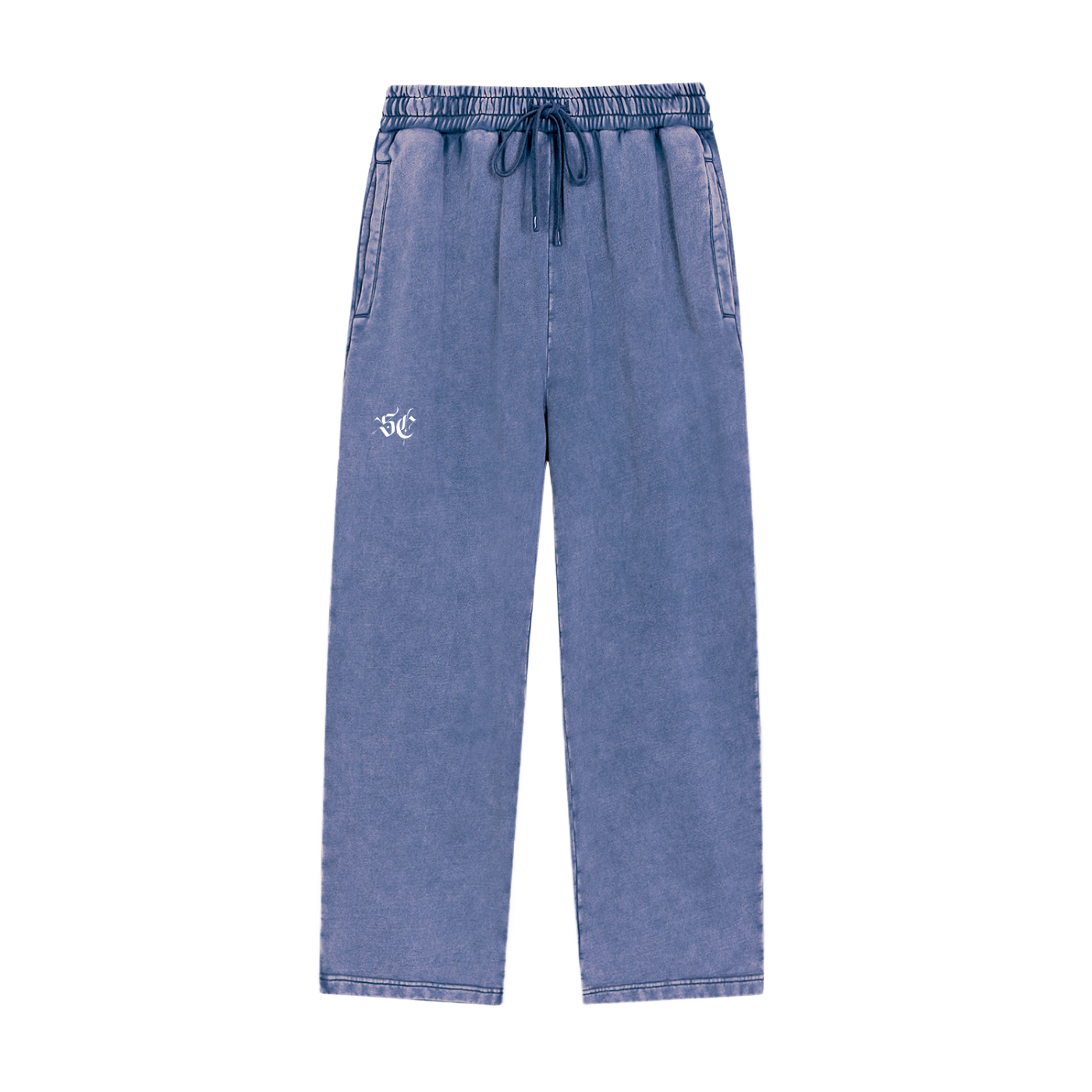 Snow Wash Open-Leg Sweatpants - *Signature*