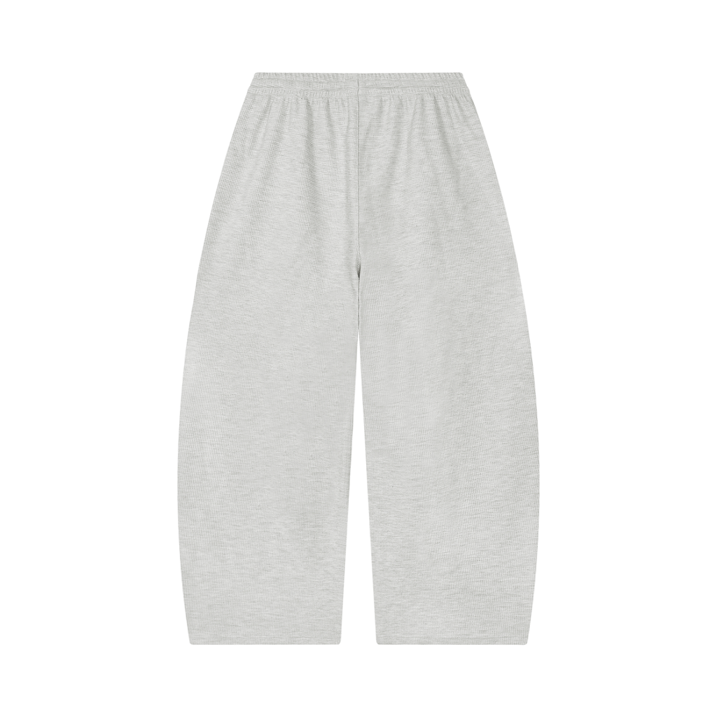 Waffle Barrel Leg Pants