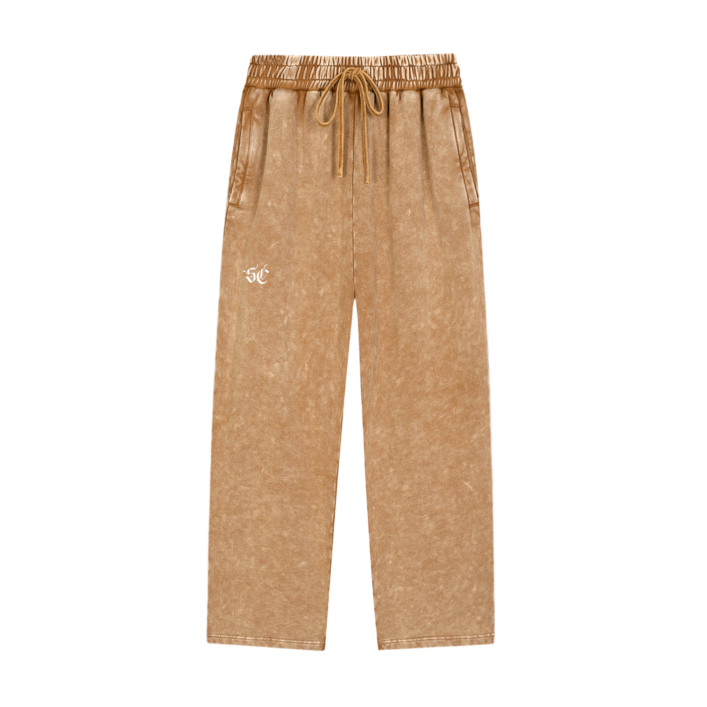 Snow Wash Open-Leg Sweatpants - *Signature*