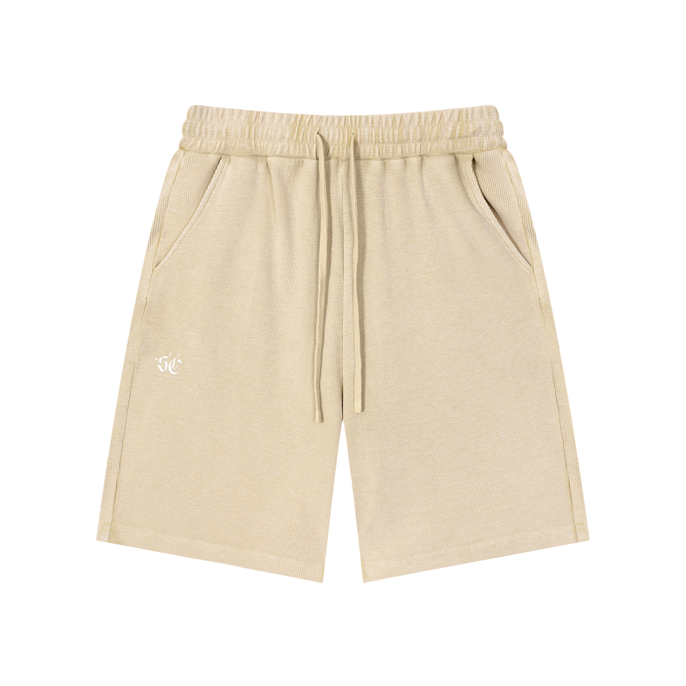 Mineral Wash Waffle Knit Shorts - *Signature*