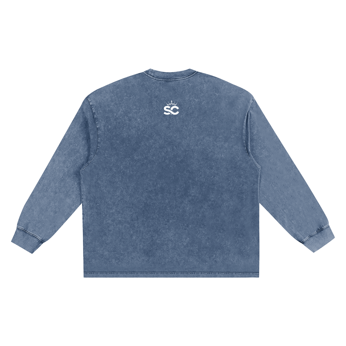 Snow Washed Frayed Edge Tee - *Rise*