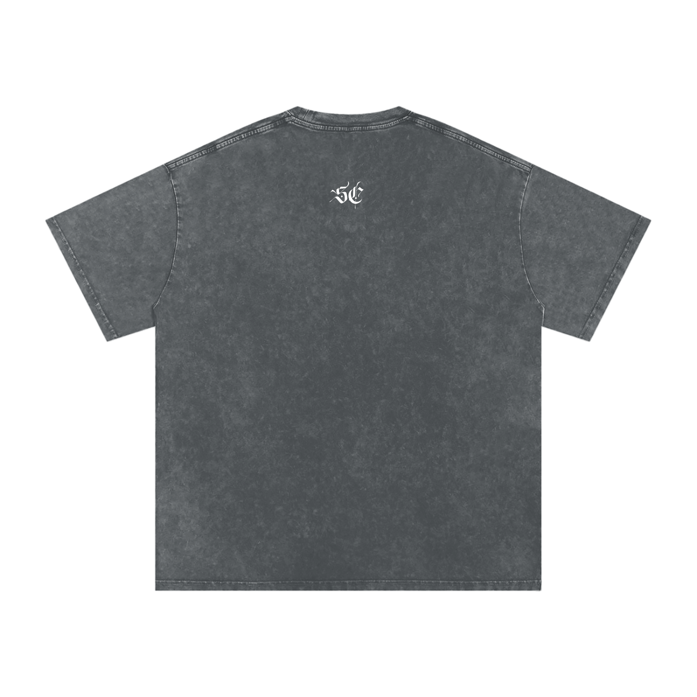 Snow Washed Oversized Cotton Tee
