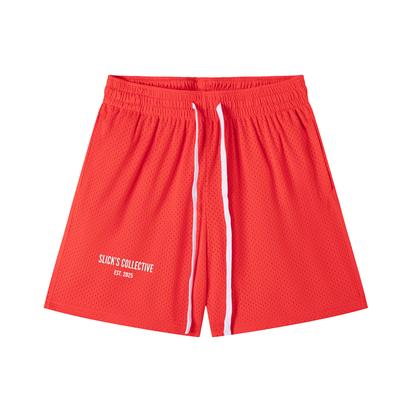 Mesh Drawstring Shorts